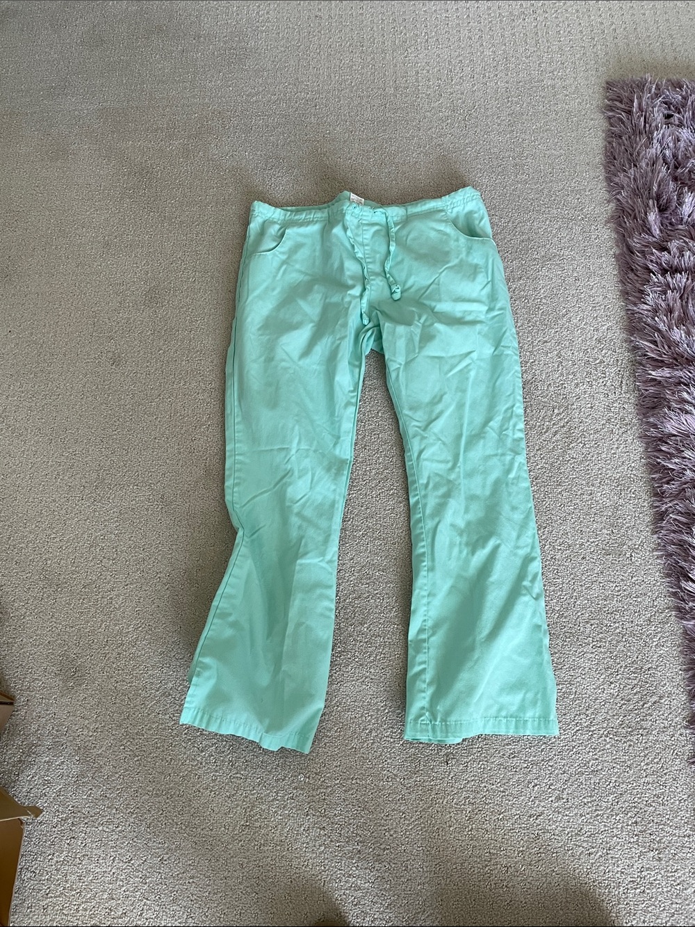 Mint Green Medical Scrub Pants